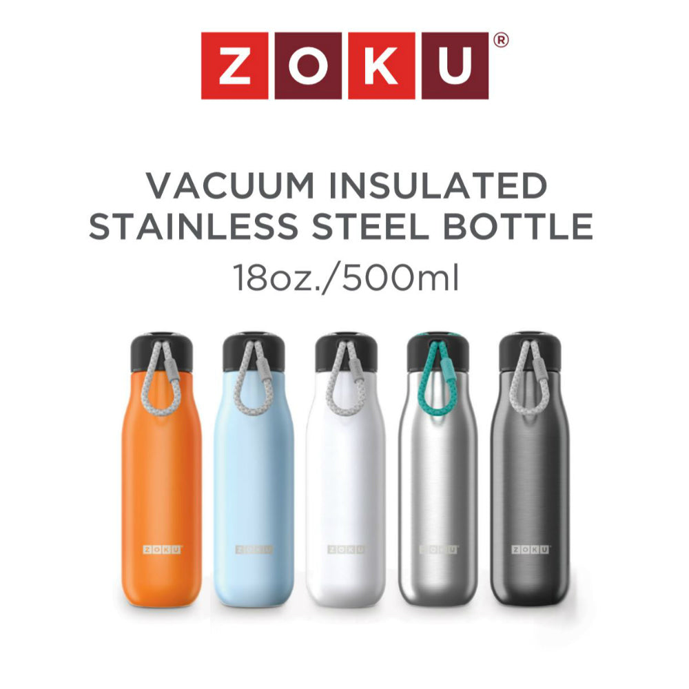 Zoku Vacuum Insulated Stainless Steel Bottles 500ml