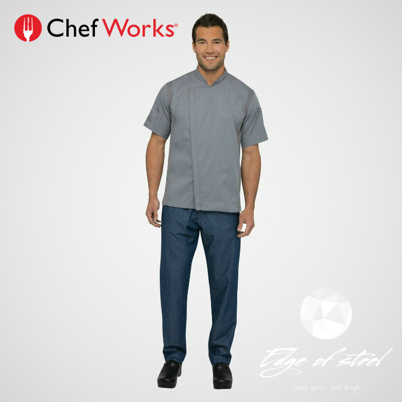 chef jacket, chefworks, chef wear, edgeofsteel, Australia, Brisbane, chef, kitchen