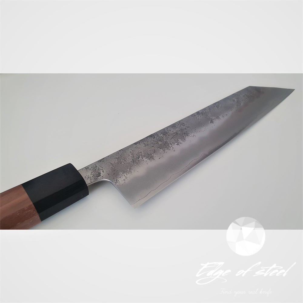 Yoshihiro, Silver steel, Ginsan, Gyuto, Kiritsuke, chef knife, 210mm, kitchen knives, Brisbane, kitchen knives Australia, walnut handle