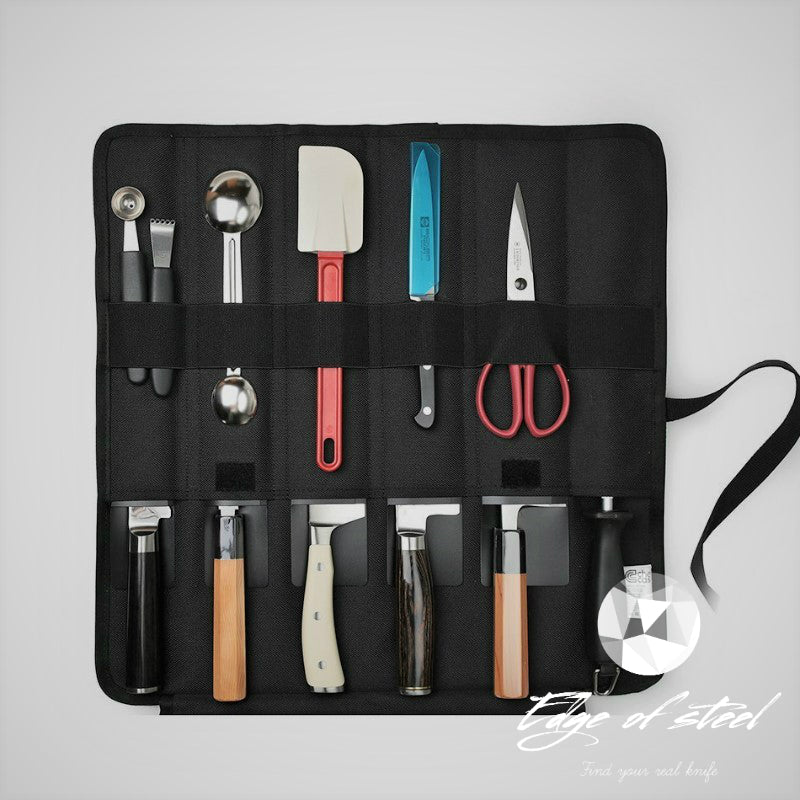 chefcase, knife bag, knife roll, edgeofsteel, kitchen knives for chefs, Australia, Brisbane