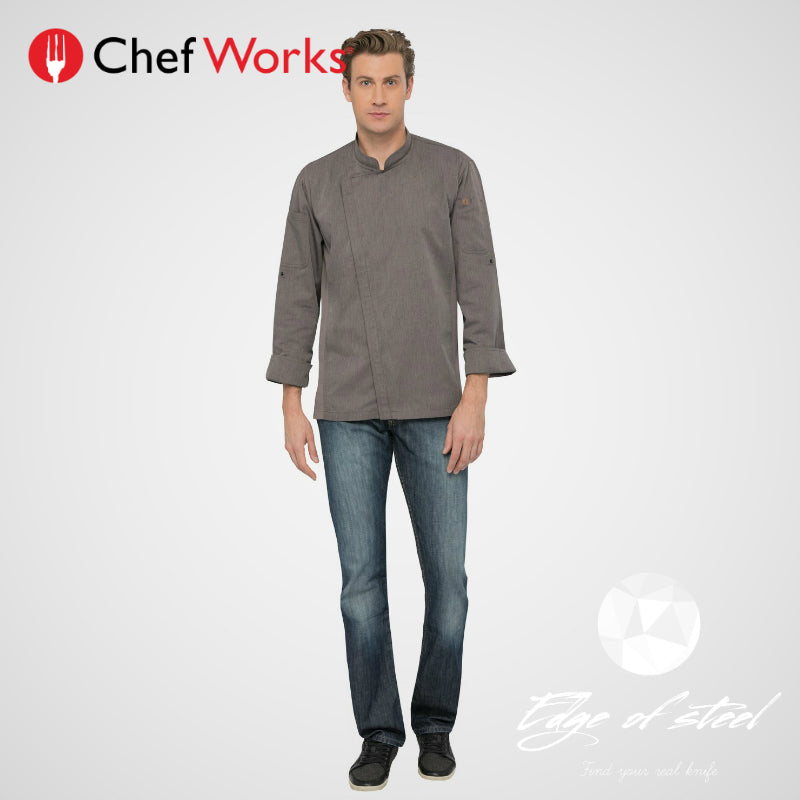 chef jacket, chefworks, chef wear, edgeofsteel, Australia, Brisbane, chef, kitchen