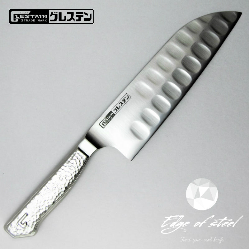 Glestain Santoku knife 170mm – EDGE OF STEEL Glestain Santoku knife 170mm – EDGE OF STEEL