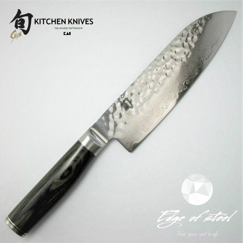 Shun, shun premier, ,VG-MAX, layered steel, damascus, 180mm, santoku, kitchen knives brisbane, kitchen knives australia