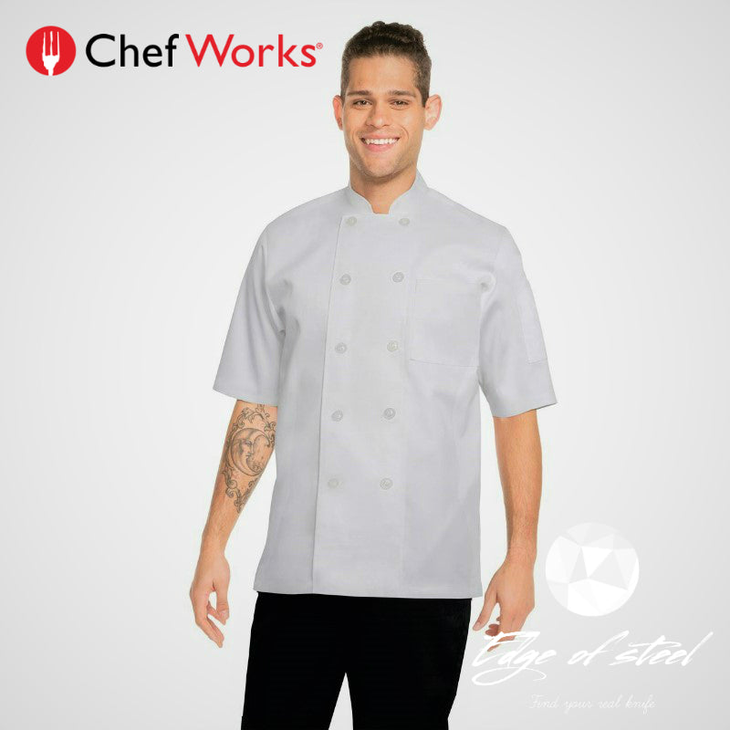 chef jacket, chefworks, chef wear, edgeofsteel, Australia, Brisbane, chef, kitchen