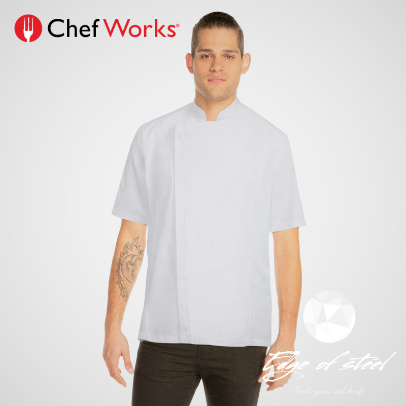chef jacket, chefworks, chef wear, edgeofsteel, Australia, Brisbane, chef, kitchen